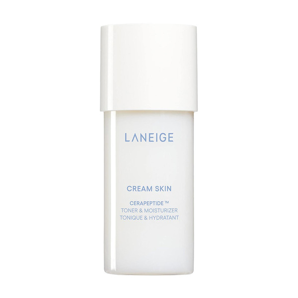 LANEIGE Mini Cream Skin Refillable Toner & Moisturizer with Ceramides & Peptides