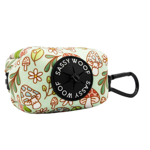 Sassy Woof Dog Waste Bag Holder - Shrooms & Blooms
