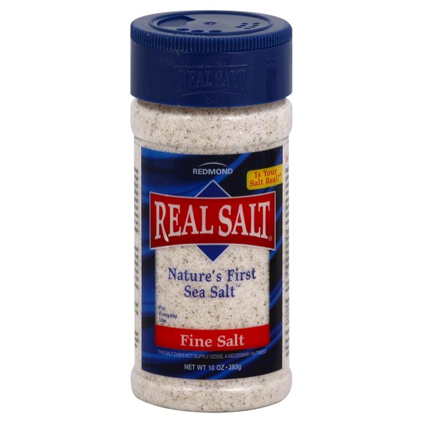 Redmond Real Sea Salt, Nature's First, Fine from Whole Foods Market