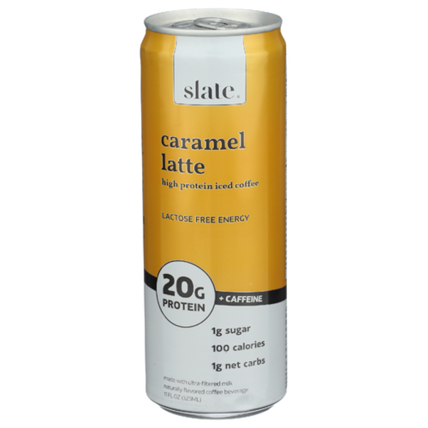 Slate Caramel Latte High Protein Iced Coffee Same-Day Delivery or