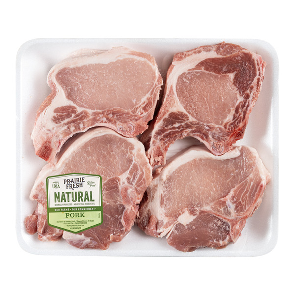 PrairieFresh Bone-In Center-Cut Pork Chops Same-Day Delivery or