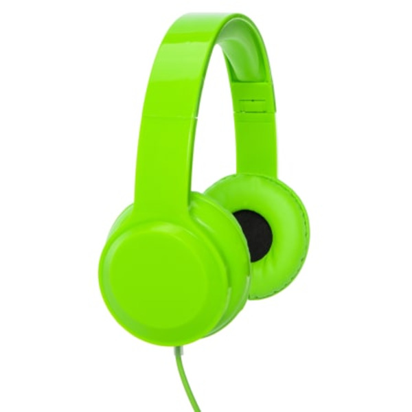 Bass Jaxx Glow in the Dark Wired Headphones - Green