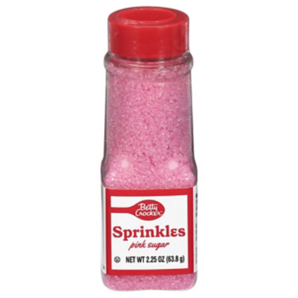 Betty Crocker Sprinkles, Pink Sugar