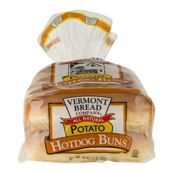 Potato Hot Dog Buns Potato Hot Dog Buns