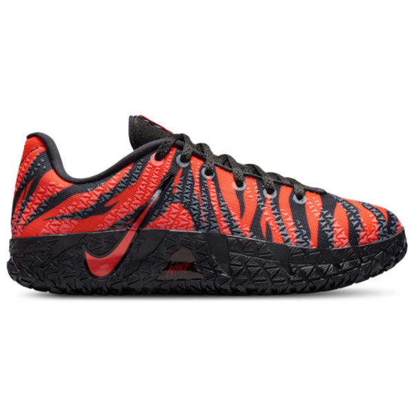 Nike Big Kids' Ja 3 Basketball Shoes, Size 4.5 - Safety Orange/Black/University Red