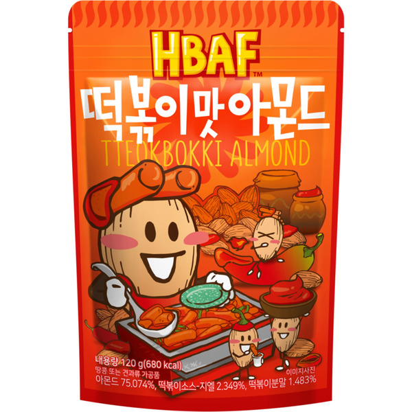 HBAF Roasted Almond With Tteokbokki Flavour