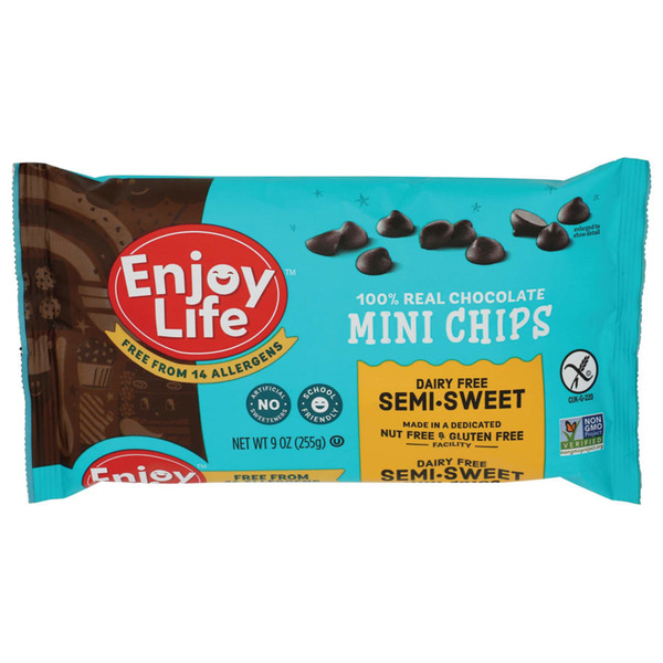 Enjoy Life Foods Mini Chips, Dairy Free, Semi Sweet Same-Day