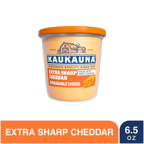 Kaukauna Extra Sharp Cheddar Spreadable Cheese Same-Day Delivery