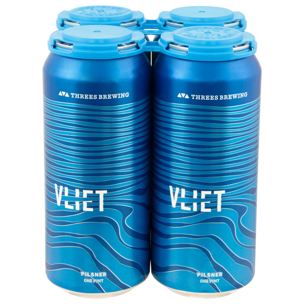 Threes Brewing Pilsner Vliet Beer Same-Day Delivery | Fairway