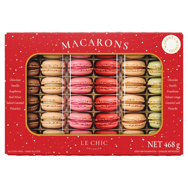 Le Chic Patissier French Macarons 36 count