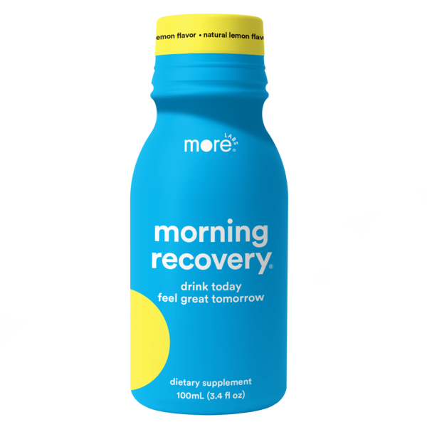 More Labs Morning Recovery, Pre Alcohol Drink, Lemon Same-Day