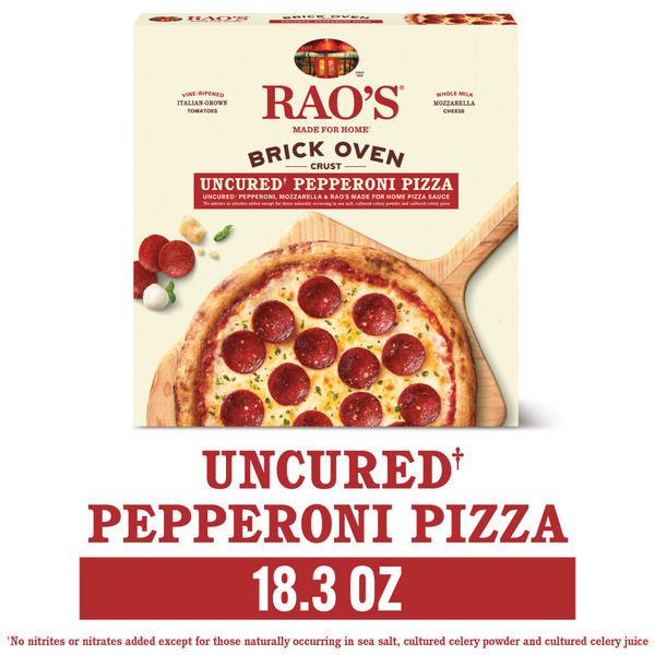 Rao's Made For Home Uncured Pepperoni Pizza Frozen Pizza
