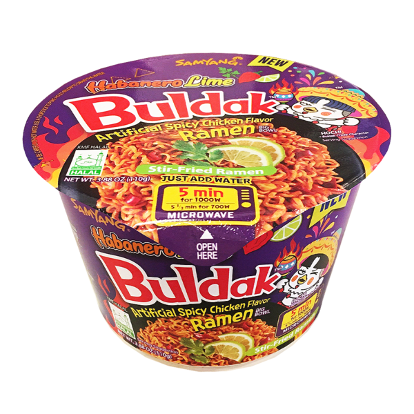 Samyang Foods Co., Ltd Buldak Habanero Lime Big Bowl