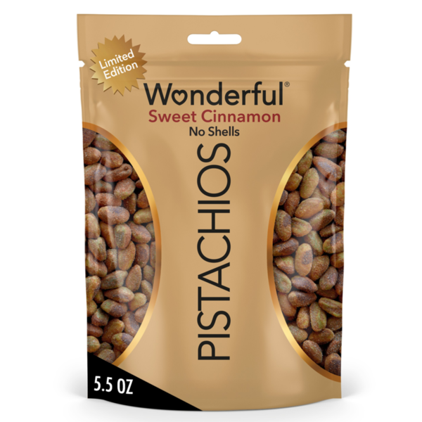 Wonderful Sweet Cinnamon No Shells Pistachios Same-Day Delivery or