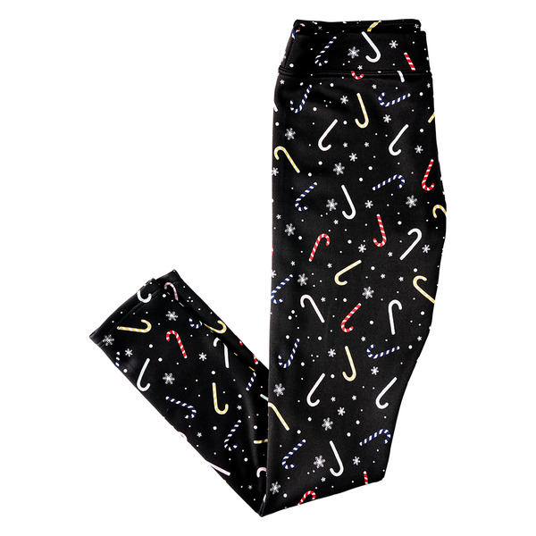 ALDI Serra Ladies Fleece Lined Leggings Candy Cane Same Day Delivery aldi-serra-ladies-fleece-lined-leggings-candy-cane-same-day-delivery