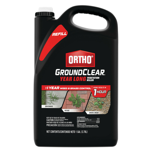 ORTHO GroundClear Year Long Vegetation Killer 1 -Gallon Refill Pre-Emergent All-purpose