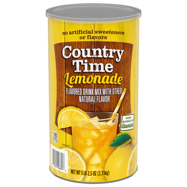 Country Time Lemonade Naturally Flavored Powdered Drink Mix Same