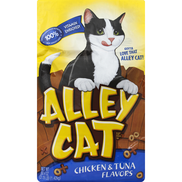 Alley Cat Cat Food, Chicken & Tuna Flavors Same-Day Delivery or