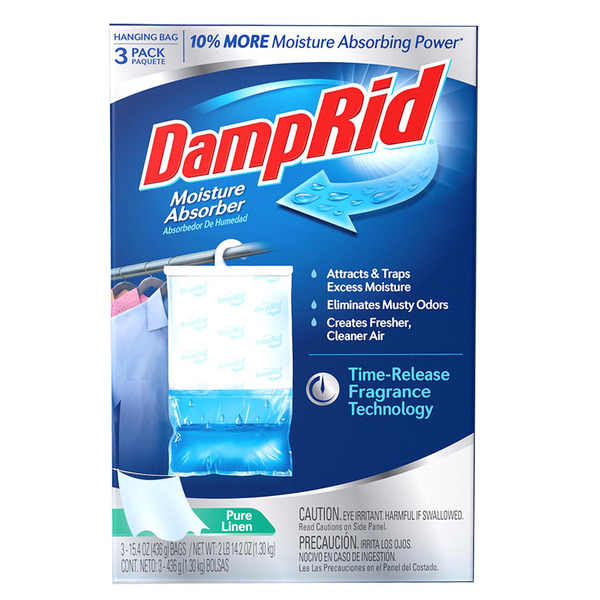Damp Rid Hanging Bag Moisture Absorber - Pure Linen