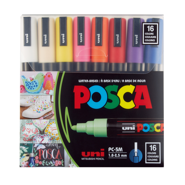 Pc 5m Staples Posca Uni POSCA PC-5M Water-Based Paint Markers