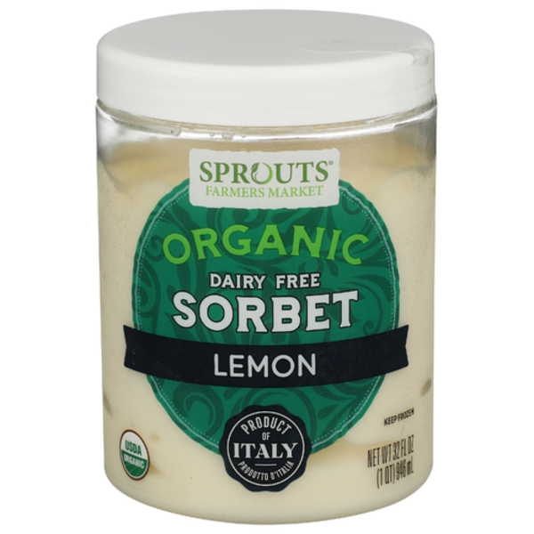 Sprouts Organic Lemon Dairy Free Sorbet