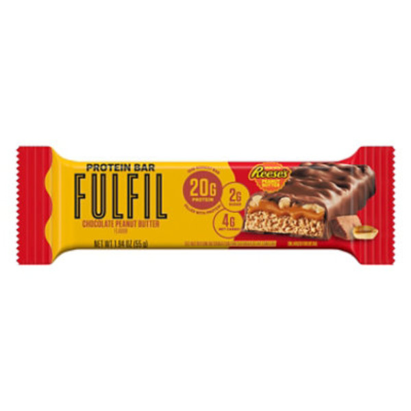 FULFIL Chocolate and REESE'S Peanut Butter Flavored Protein Bar