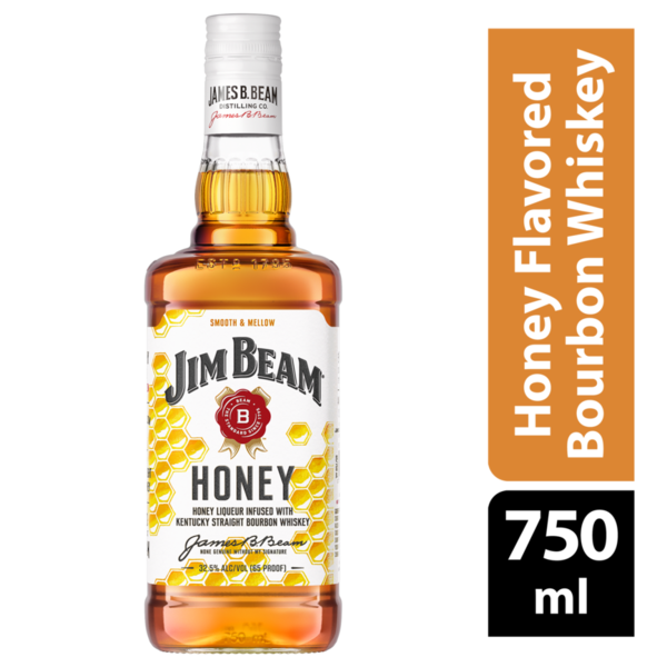 ハワイ　メネフネ 　希少　MENEHUNE Jim Beam ボトル Jim Beam Honey Bourbon Whiskey Same-Day Delivery | Publix Liquors