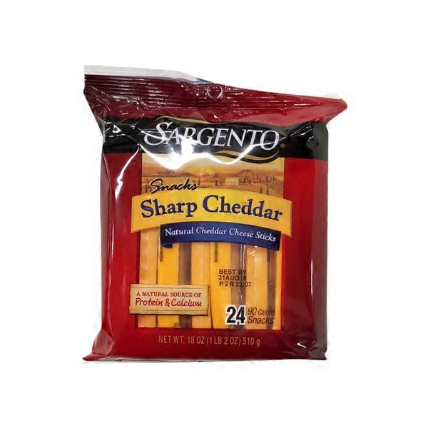 Sargento Cheddar Snack Stick (18 oz) Instacart