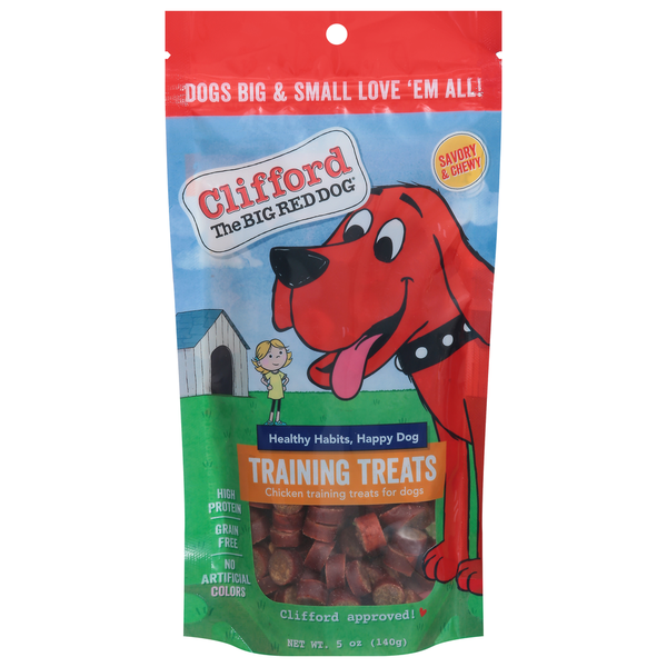 Clifford the Big Red Dog Treats for Dogs, Training Treats, Chicken