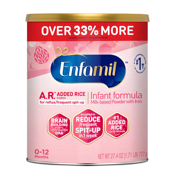 Enfamil® A.R. Added Rice Infant Formula Powder, 27.4 oz