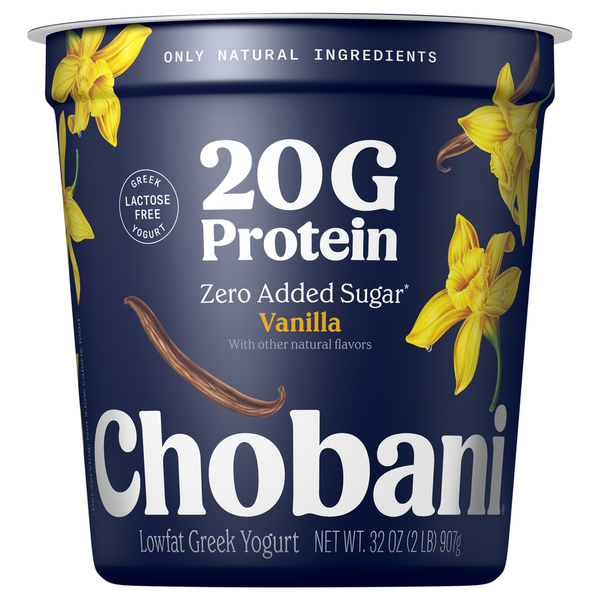 Chobani 20G Protein Vanilla Yogurt Same-Day Delivery or Pickup | ALDI