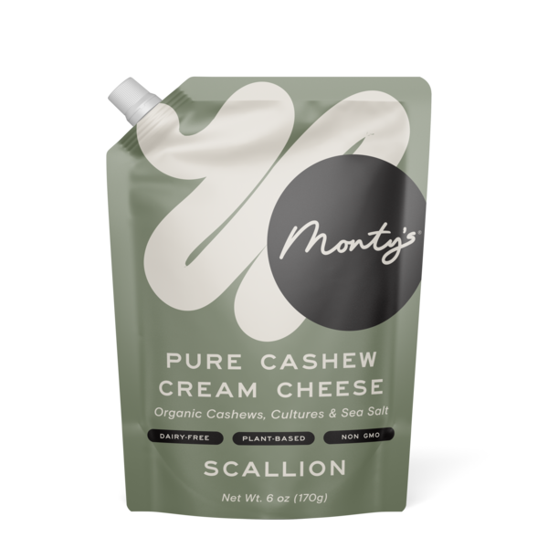 Monty's Scallion Cashew Cream Cheese Same-Day Delivery or Pickup