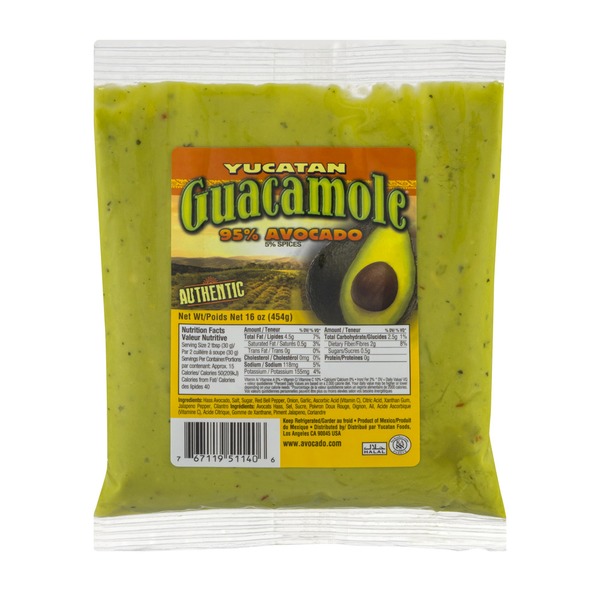 Yucatan Guacamole Authentic (16 oz) Instacart