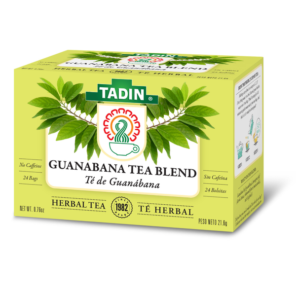 Tadin Guanabana Tea, Soursop Tea, Caffeine Free Herbal Tea