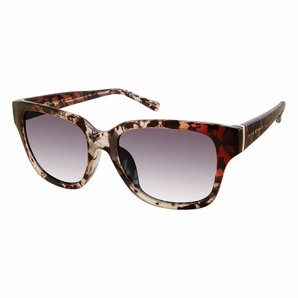 Privé Revaux Women's The Harlow 57mm Square Polarized Sunglasses - Snow Leapard