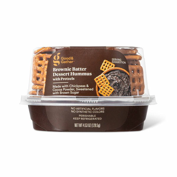 Good & Gather Brownie Batter Dessert Hummus
