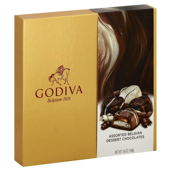 GODIVA Dessert Chocolates, Assorted Belgian Same-Day Delivery or