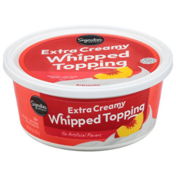 Signature SELECT Signature SELECT Whipped Topping Extra Creamy - 8 Oz