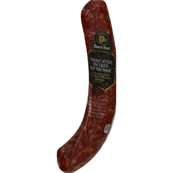 Boar's Head Sausage, Uncured Dry, Italian Style (7.5 oz) Instacart