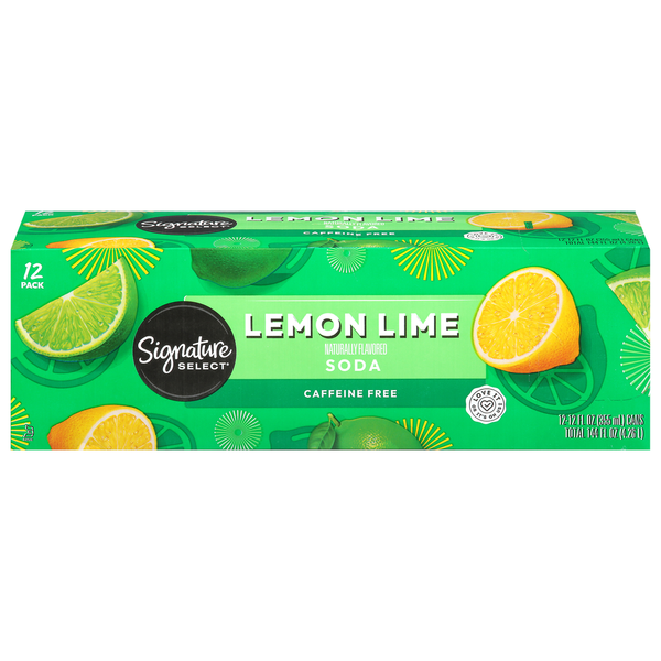 Signature SELECT Soda, Lemon Lime
