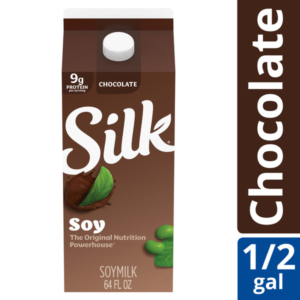 Silk Soy Milk, Original, Dairy Free, Gluten Free, Vegan Milk