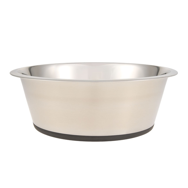 Top Paw Non-Slip Stainless Steel Dog Bowl