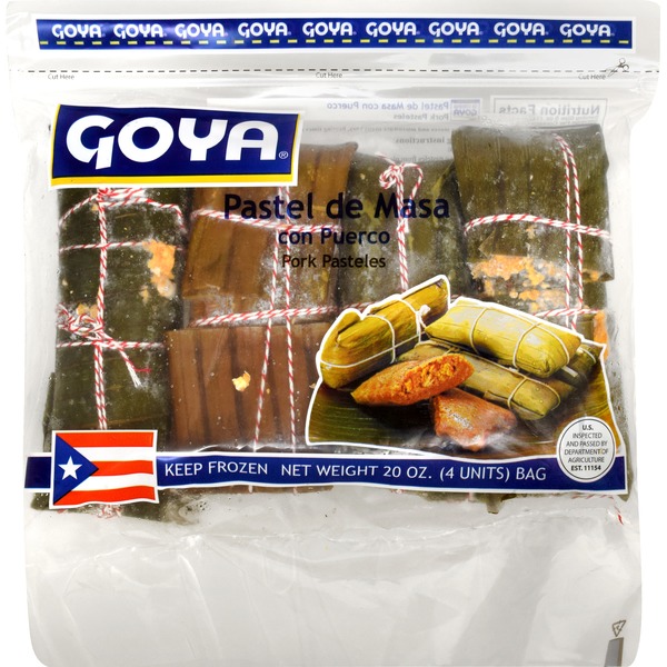 Goya Pork Pasteles (20 oz) Instacart