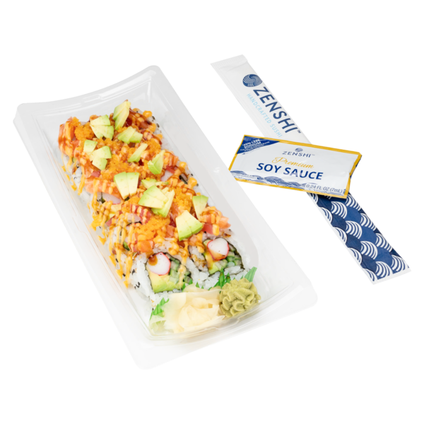 Zenshi Handcrafted Sushi Hawaiian Roll Salmon, Tuna