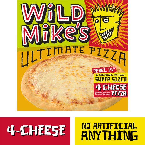 Wild Mike's Ultimate Pizza Super Sized 4 Cheese Same-Day Delivery