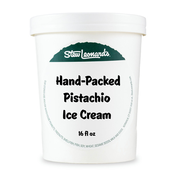 Stew Leonard's Hand Packed Pistachio Ice Cream Same-Day Delivery