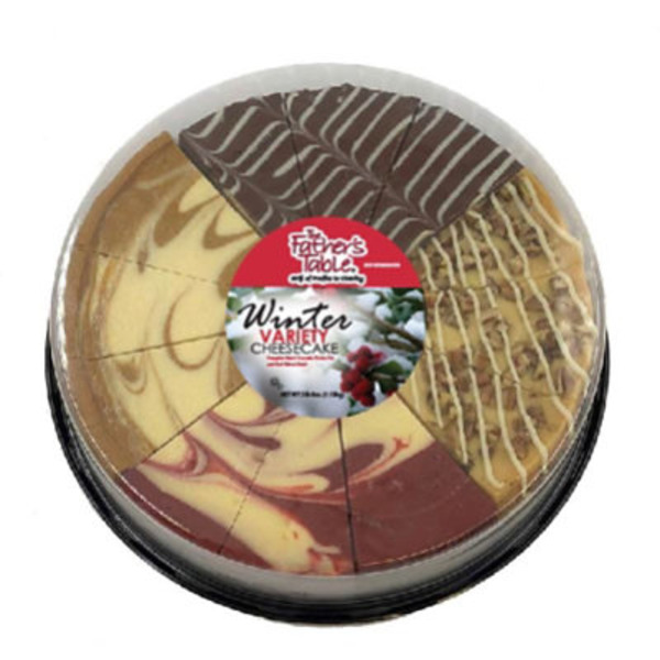 The Father’s Table Winter Variety Cheesecake