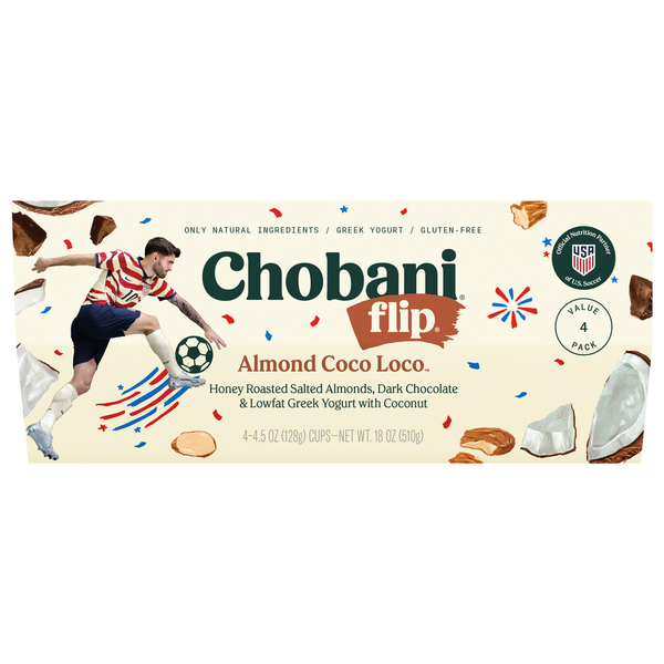 Chobani Greek Lowfat Almond Coco Loco Yogurt Value Pack