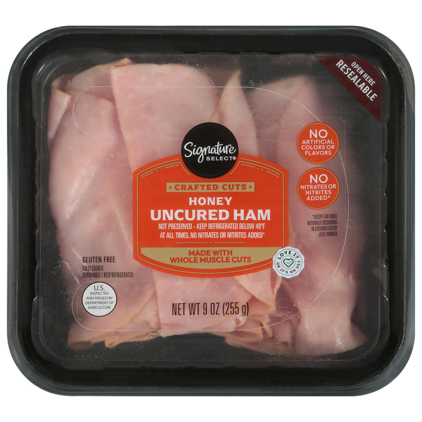 Signature SELECT Crafted Cuts Honey Uncured Ham