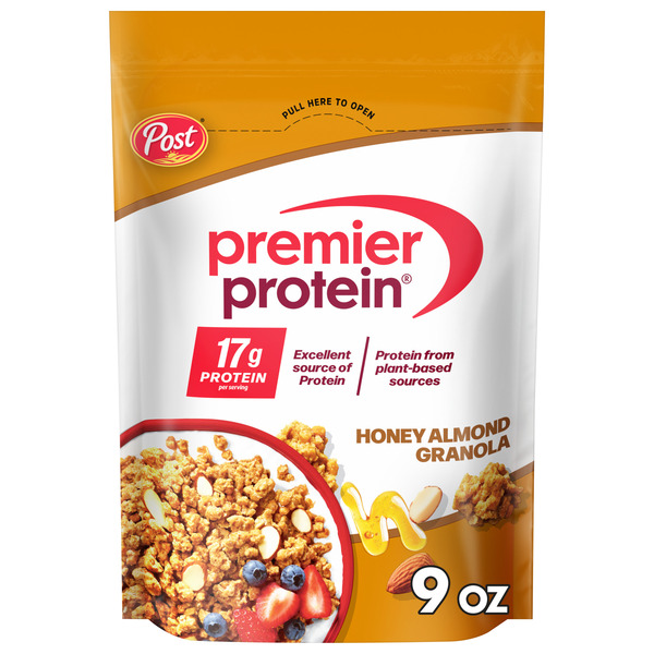 Post Premier Protein Honey Almond Granola - 9 oz